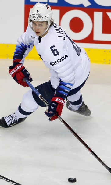 Undersized Hughes stands out as top NHL draft prospect